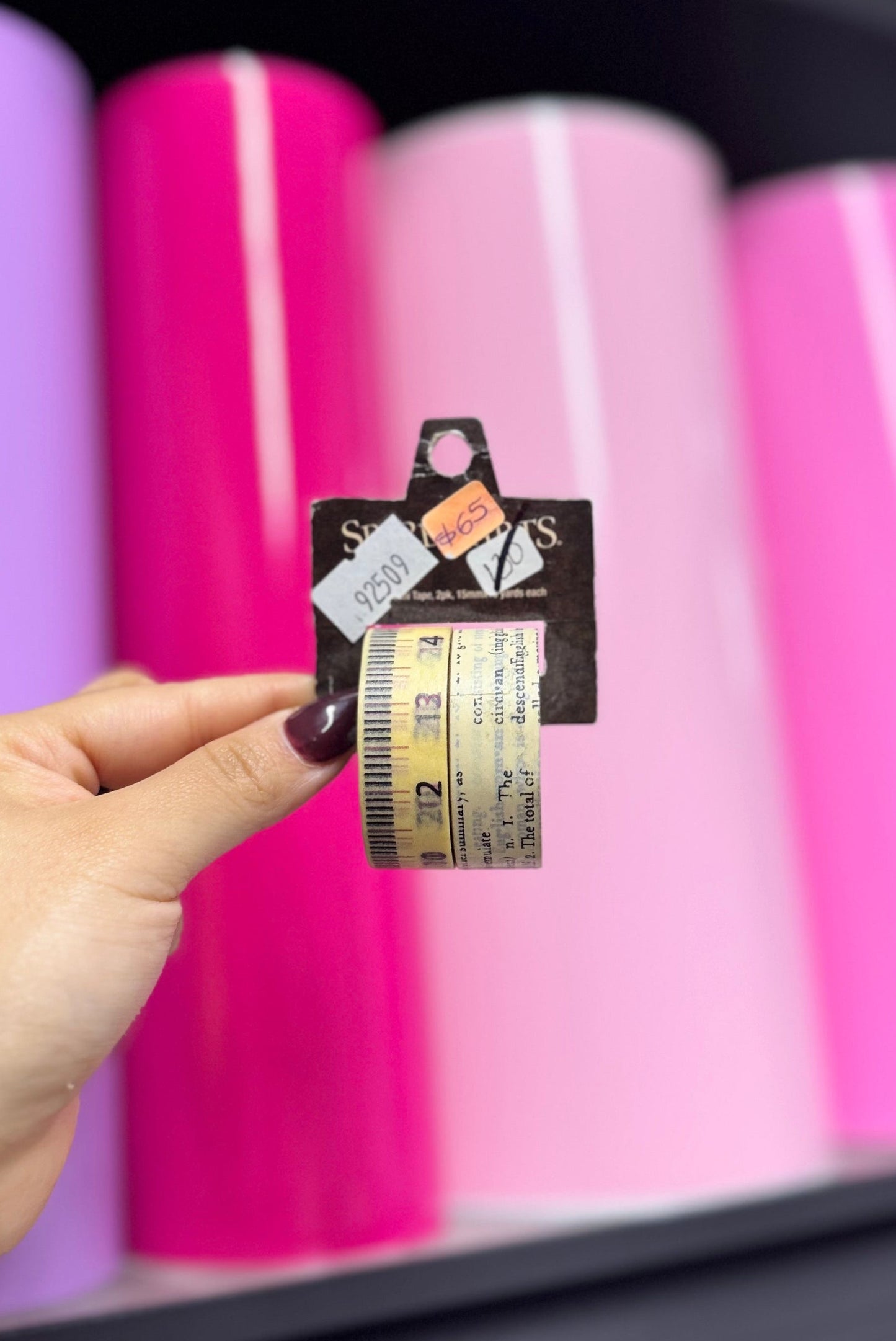 Cinta decorativa para papel