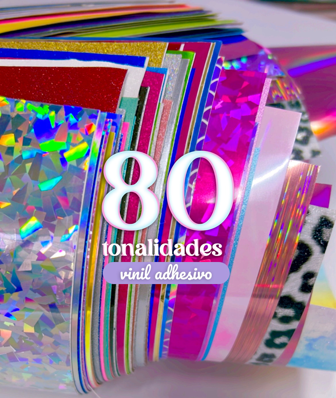 KIT Colección 80 Viniles Adhesivos Especiales