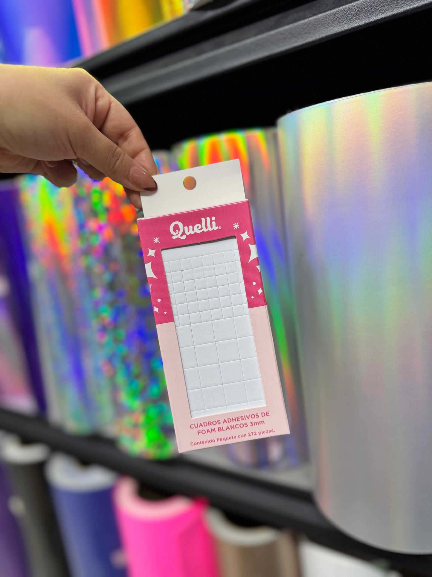 Cuadros adhesivos de cinta 3D