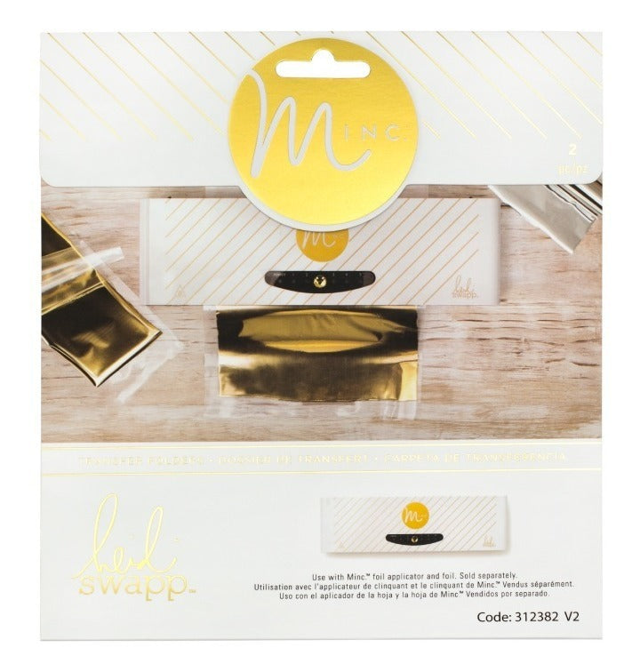 Folder Carpeta transportadora de transferencia FOIL Minc