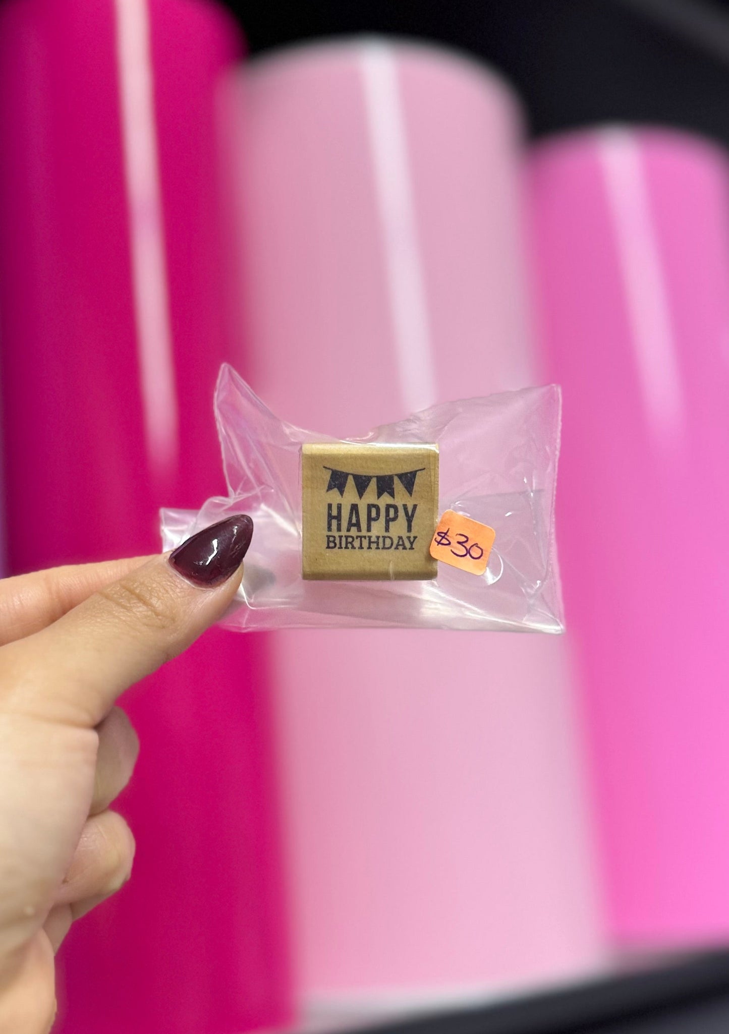 Sello happy birthday