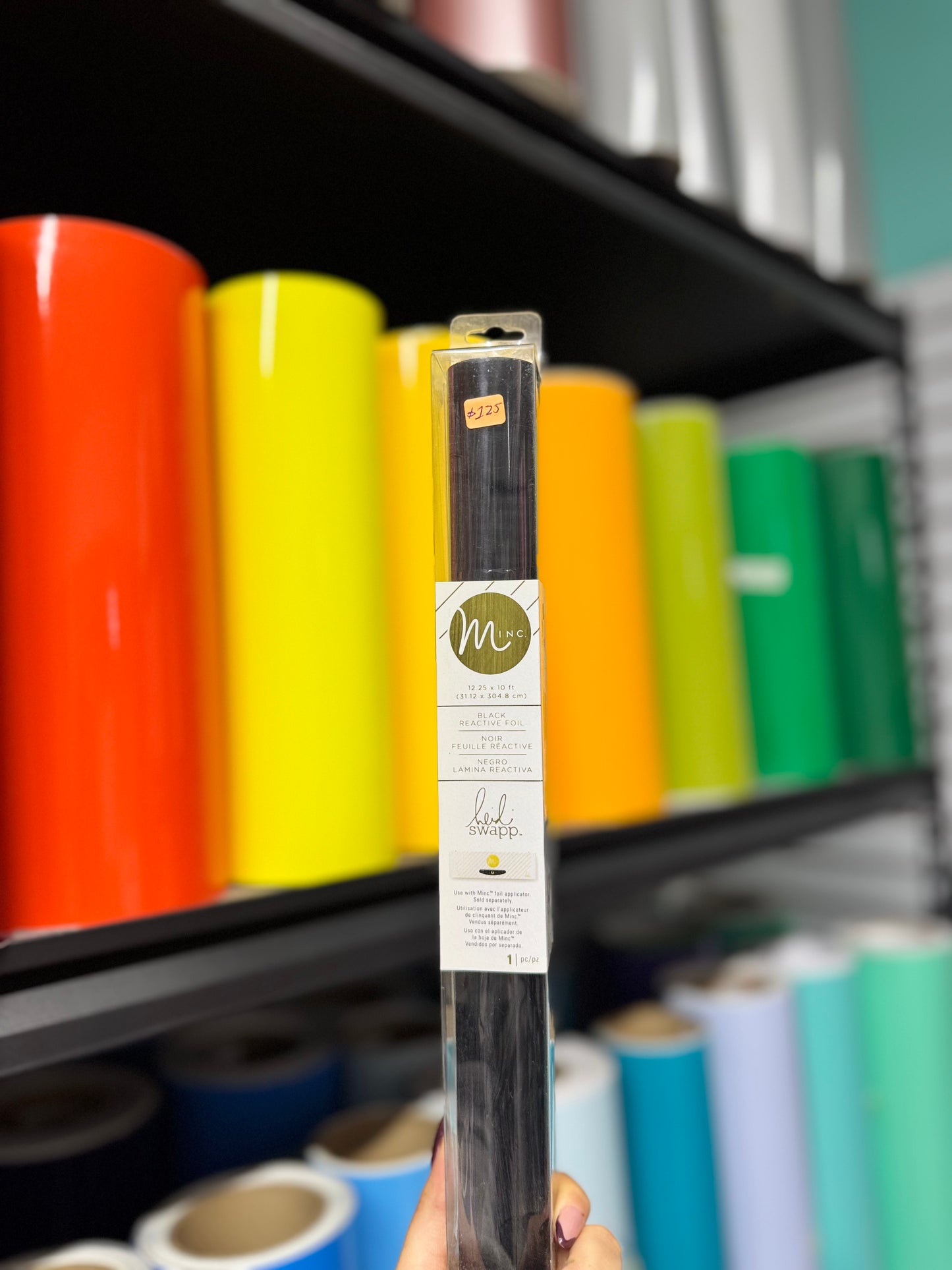 Foil minc negro- 3.04m