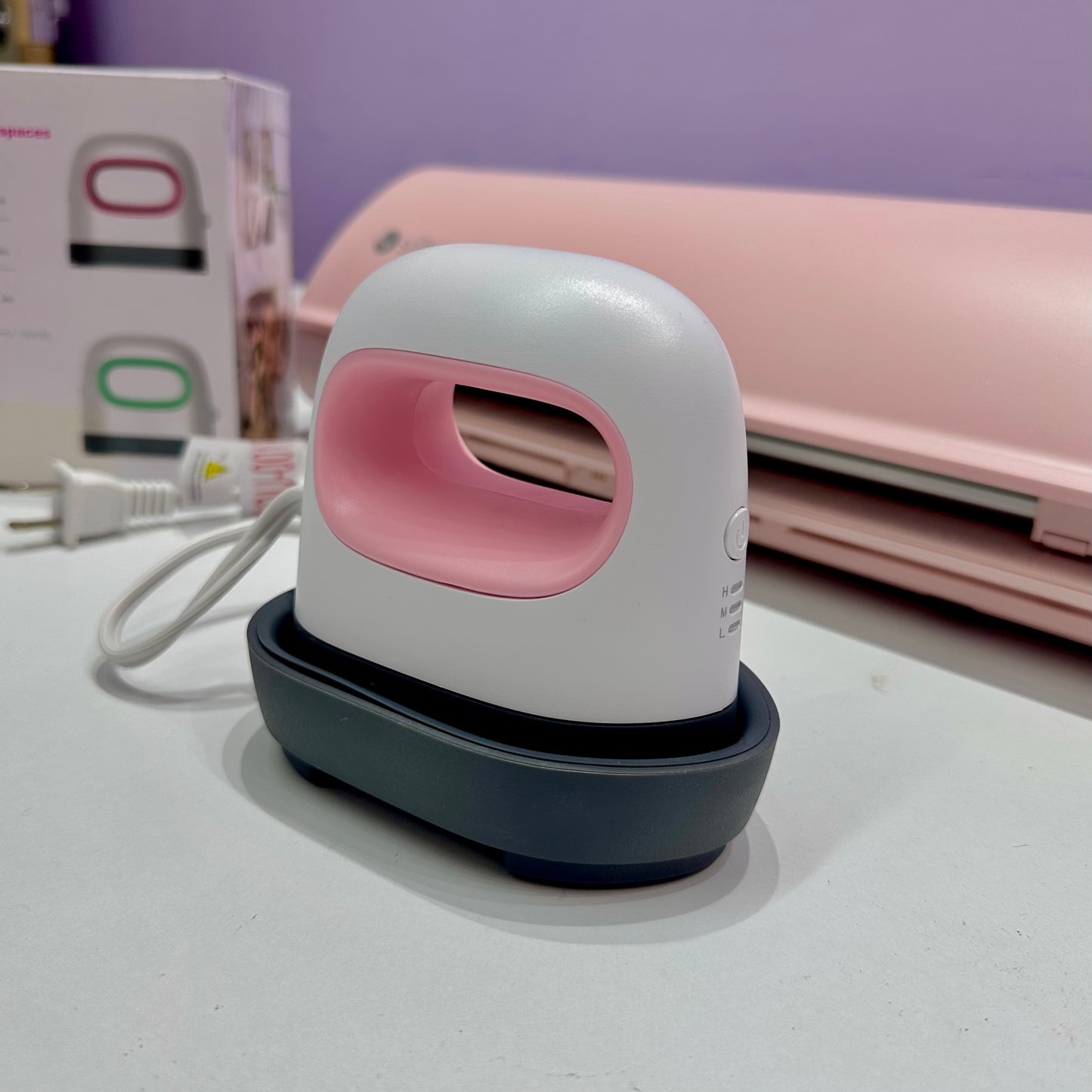 Mini Plancha para Vinil textil Rosa đź’“