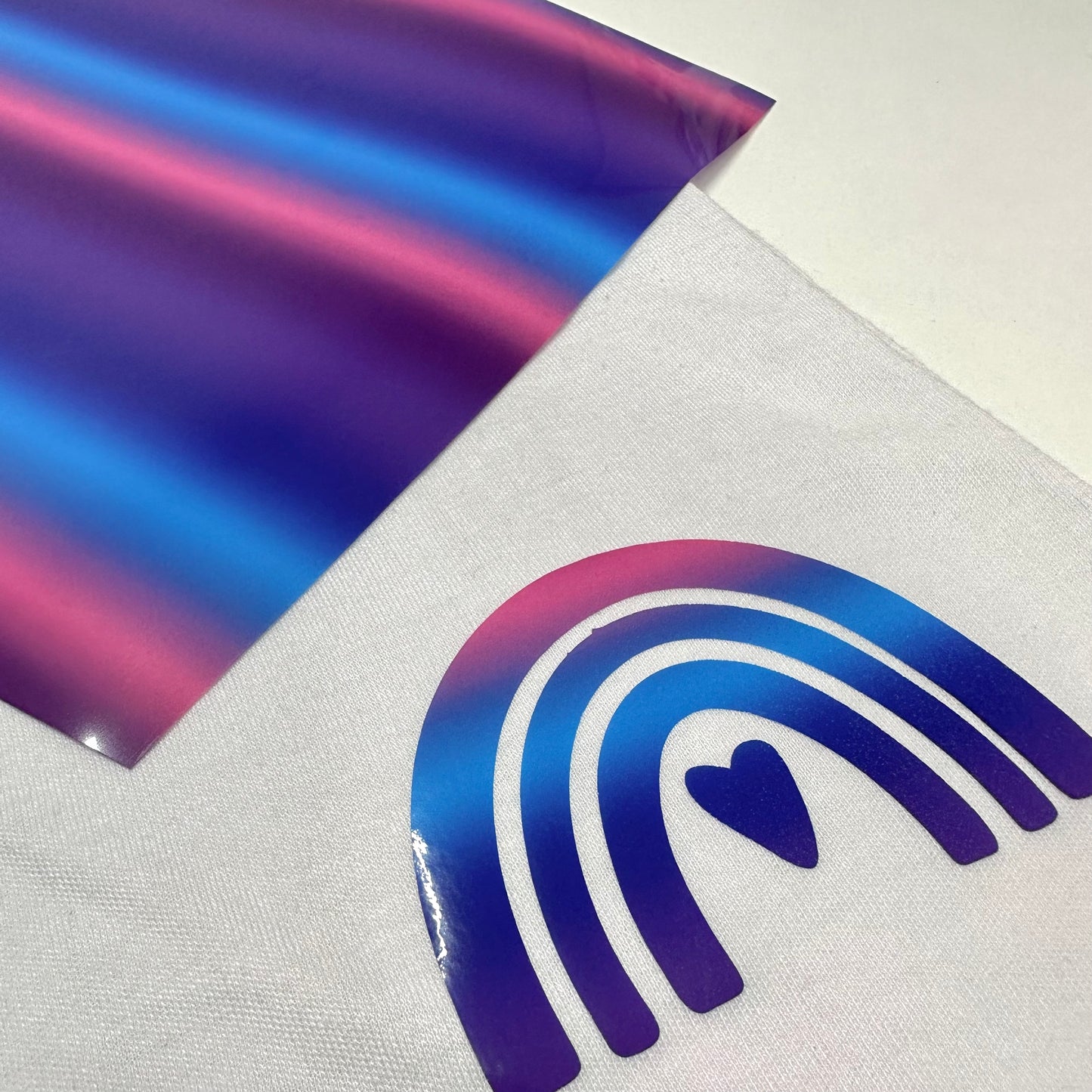 Vinil Textil Rainbow Purple