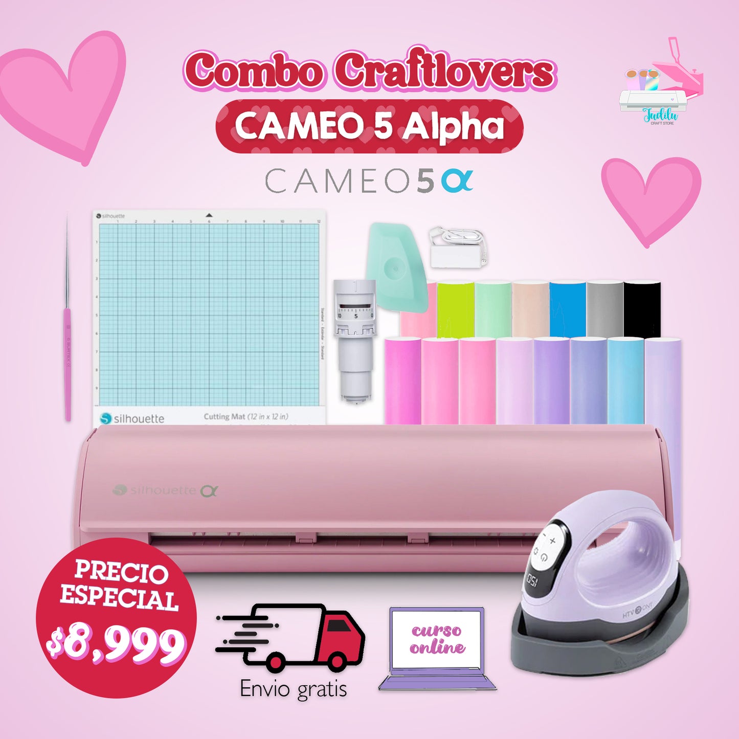 COMBO 💝 NUEVA Cameo 5 Alpha + Mini plancha