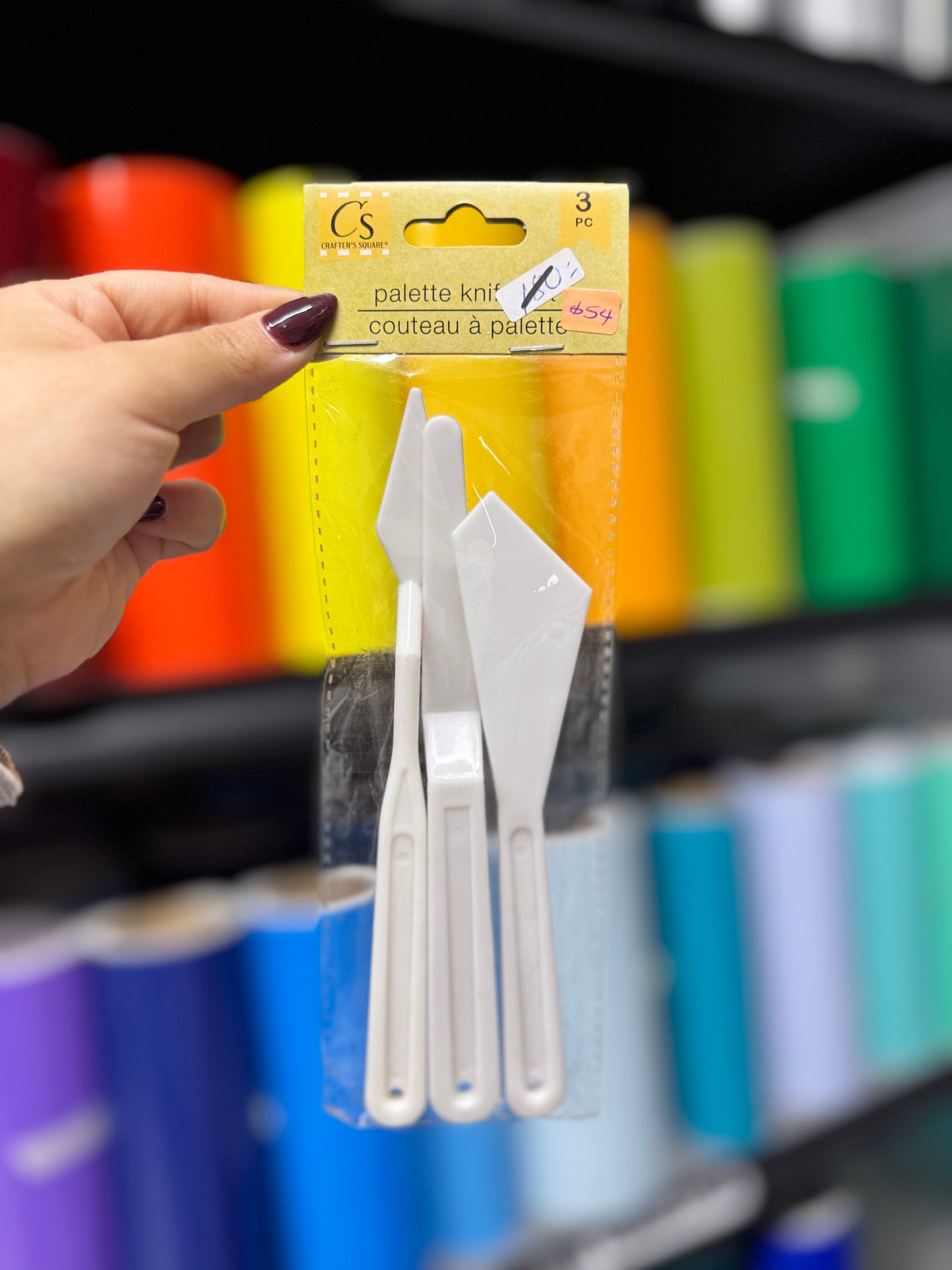 Espátulas para trabajar con pegamento