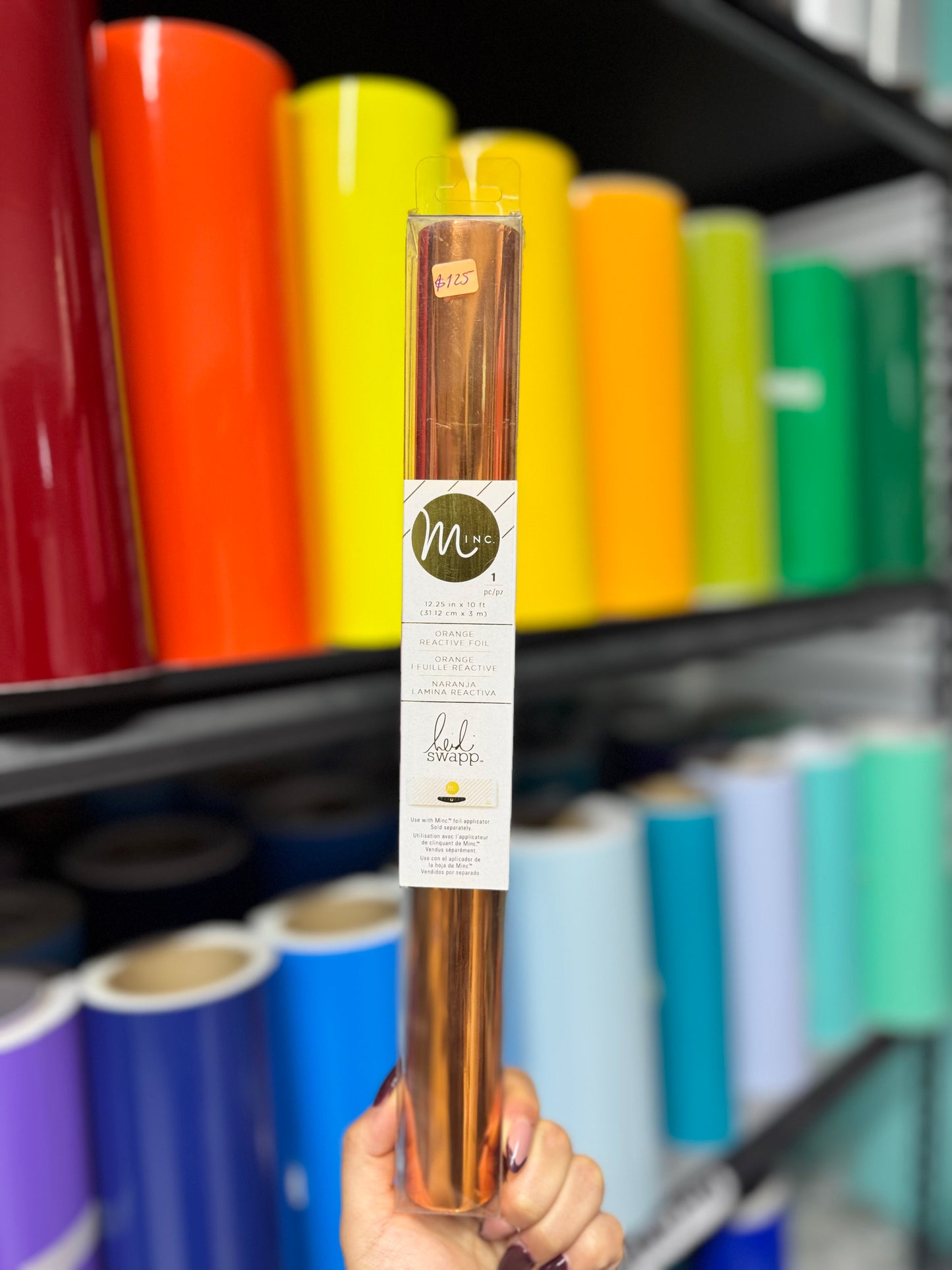 Foil minc naranja- 3m