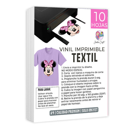 Vinil Imprimible TEXTIL