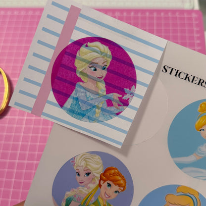 Papel sticker TRANSPARENTE