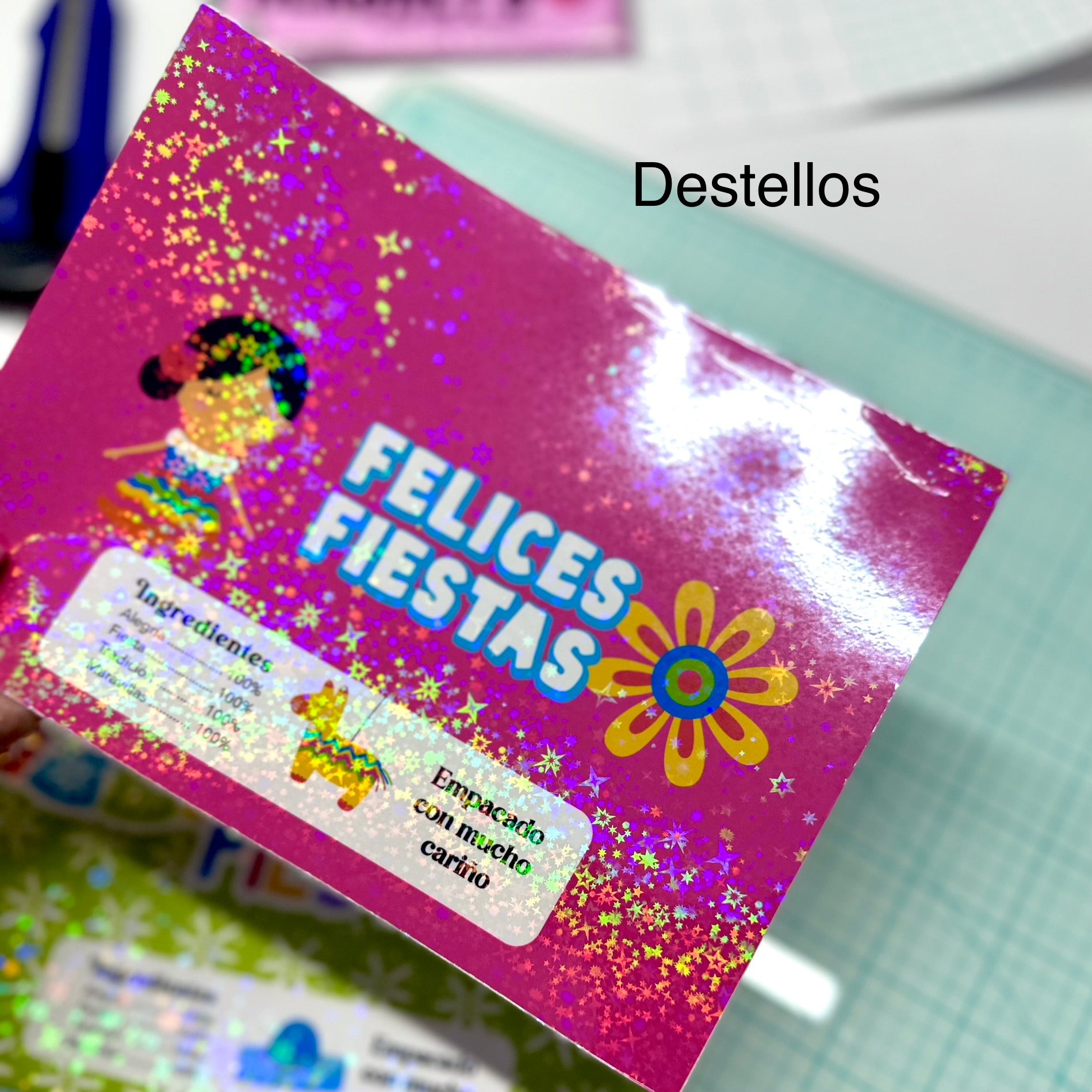 Laminado frio para Stickers por Hojas