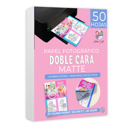 Papel fotográfico DOBLE CARA Mate