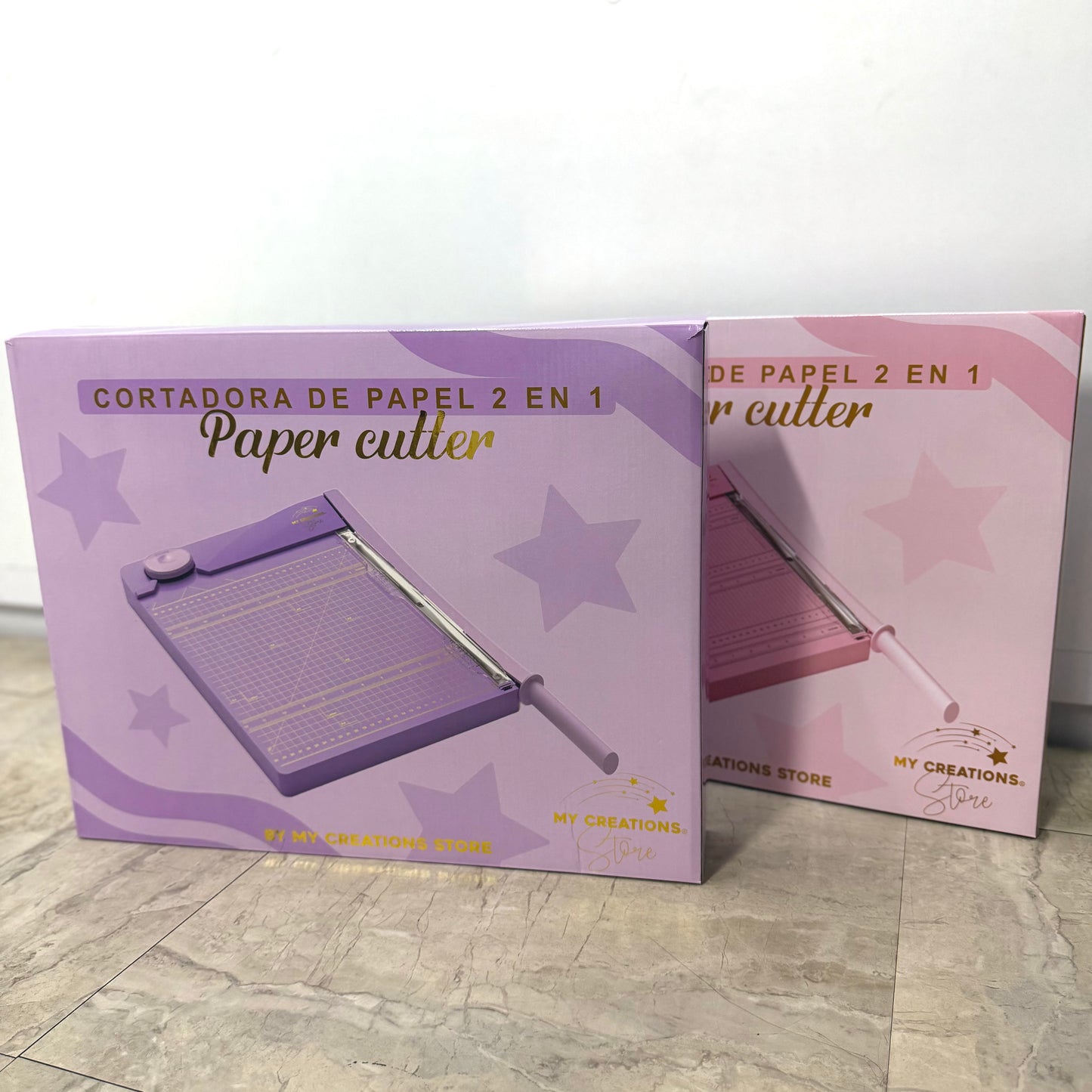 Guillotina con perforadora 2 en 1💖