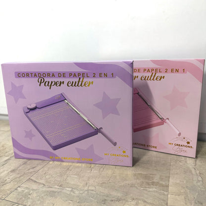 Guillotina con perforadora 2 en 1💖