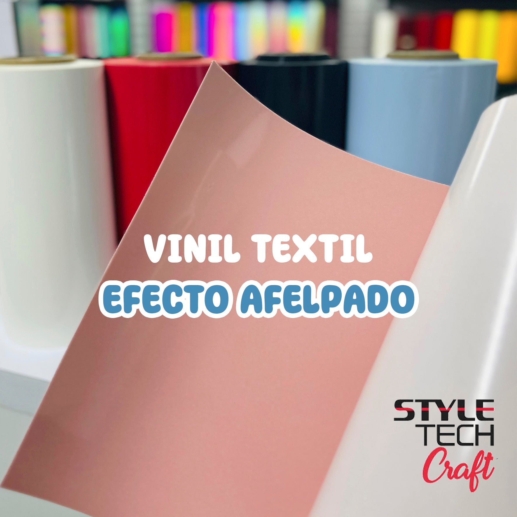 Vinil Textil Premium efecto Afelpado