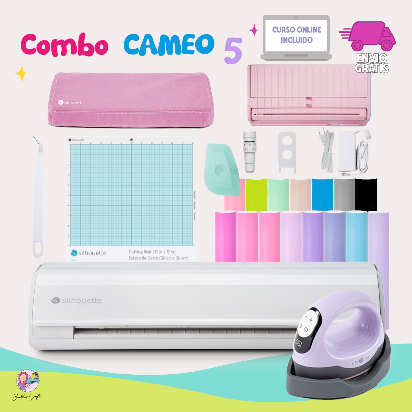 COMBO Especial 🌈 Cameo 5 + Mini plancha