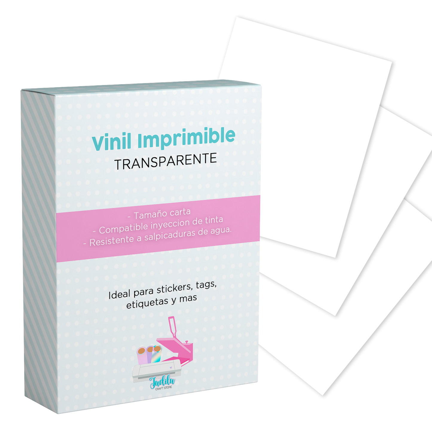 Vinil SemiTransparente Resistente al agua